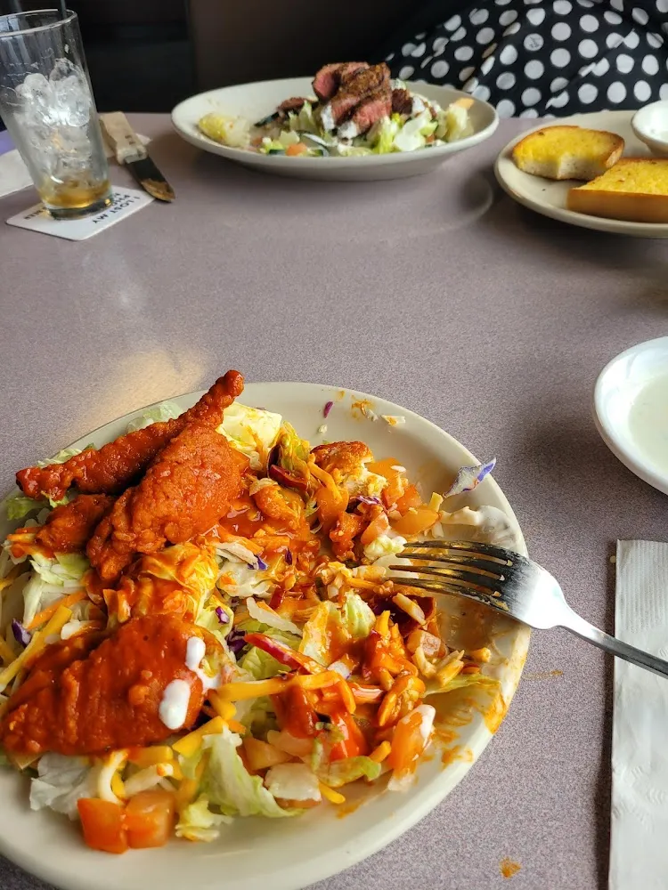 BBQ Chicken Salad Sub Buffalo Sauce